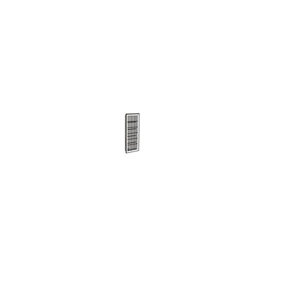 GRILLE MEN.RECT.A FERMETURE 100 MOUST