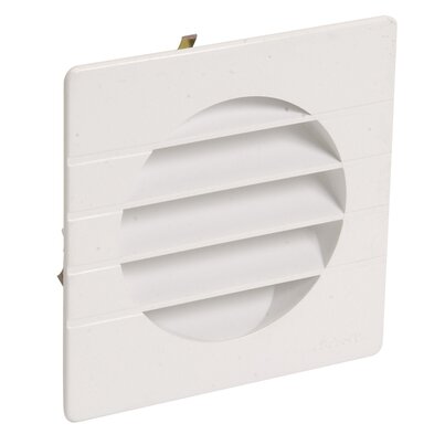 EXTERNAL GRILLE F/TUBE D.100 WHITE