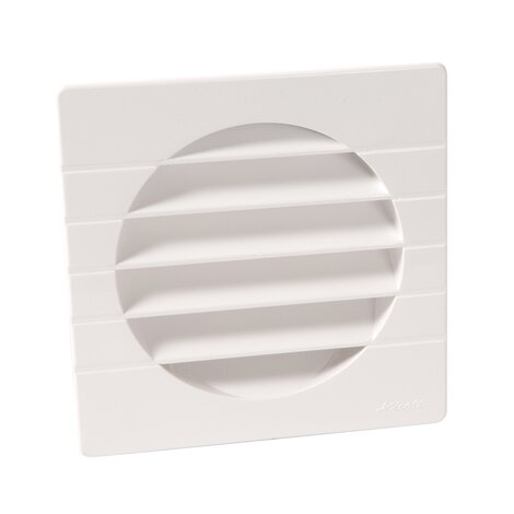 EXTERNAL GRILLE F/TUBE D.125 MOUS.BLANC
