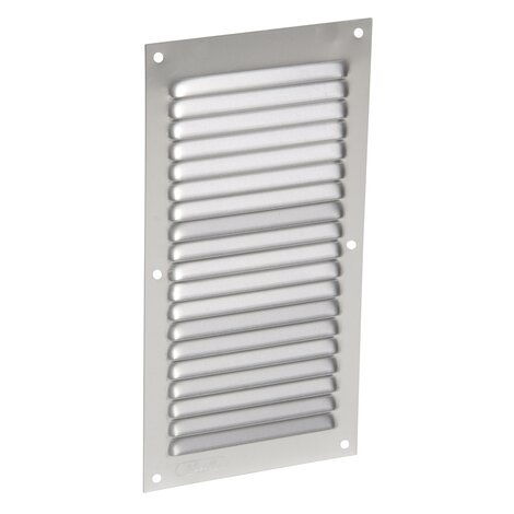 LOUVERED GRILLE ALU GREY MOUST.20X10