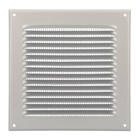 LOUVERED GRILLE ALU GREY MOUST.20X20