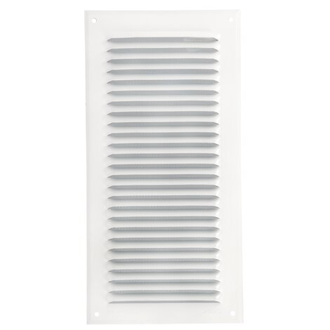 LOUVERED GRILLE ALU WHITE MOUS.30X15 LOUVERED GRILLE ALU WHITE MOUS.30X15