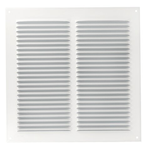 LOUVERED GRILLE WHITE ALUMINIUM MOUS.30X30 LOUVERED GRILLE WHITE ALUMINIUM MOUS.30X30