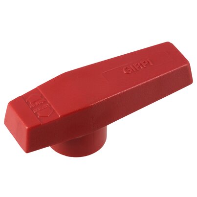 HTA VALVE RED HANDLE/PVC-U K62 D16 AND D20