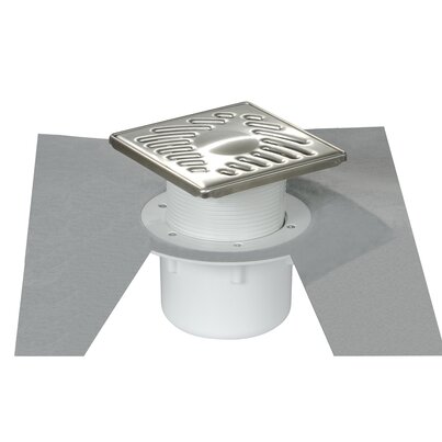 SIPHON P/TILING S/GREEN.50/63 G.15X15 STAINLESS STEEL