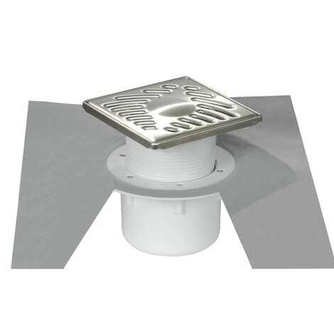 SIPHON P/TILING S/GREEN.50/63 G.15X15 STAINLESS STEEL SIPHON P/TILING S/GREEN.50/63 G.15X15 STAINLESS STEEL