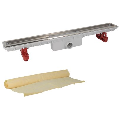 DRAIN CHANNEL 790MM WITHOUT GRID + NICOLL MAT
