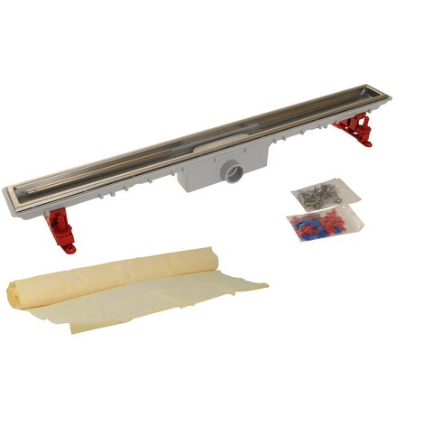 DRAINBOARD 890MM WITHOUT GRID + NICOLL MAT