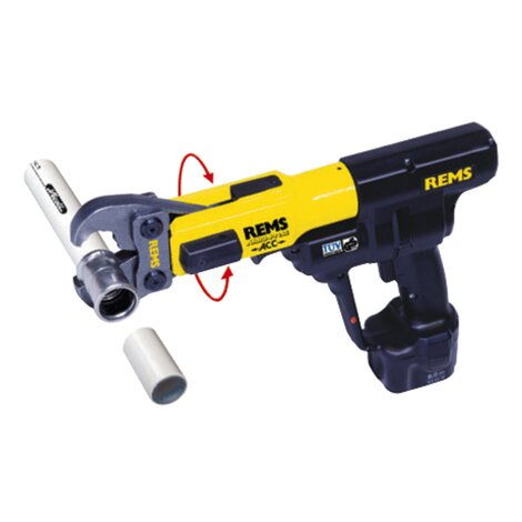 Tools: Battery-powered pressing machine “Rems” (without jaws) Tools: Battery-powered pressing machine “Rems” (without jaws)