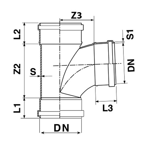 Long radius Branch 87°30'
