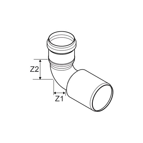 Reducing bend
