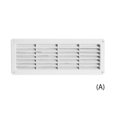 Rectangular built-in vents