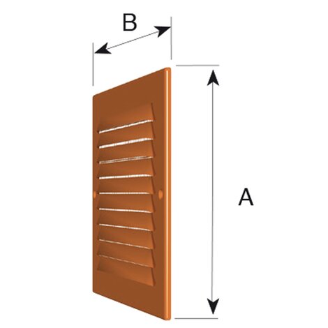 Round built-in grill with mosquito net (Copper)