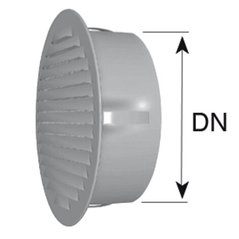 Round built-in grill with mosquito net (Aluminium)
