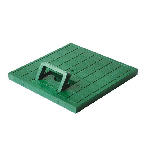 PVC Pedestrian Cover with handle (green)