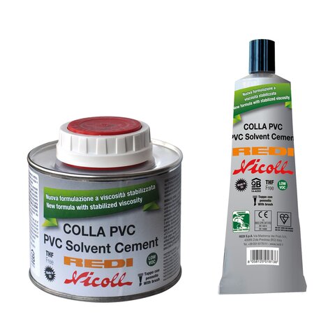 Solvent cement THF free