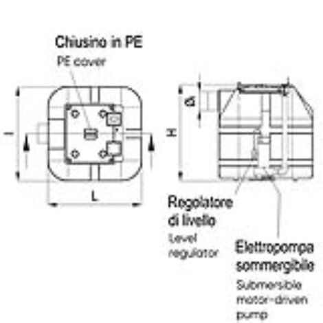 Σταθμός Ανύψωσης PRATICA TYPE ROTO 250-500