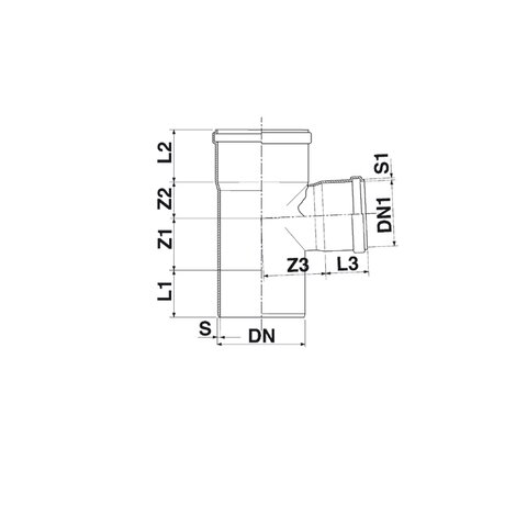 Unequal Branch 87°30' D/S