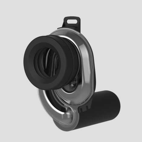SANIT Urinal exhaust trap 500 DN50/50 horizontal