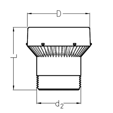 STUDOR Tec-Vent NPT 1,5"