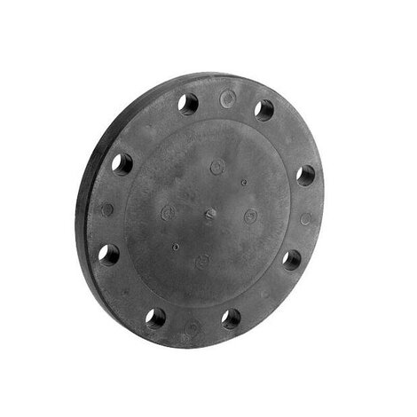 Blind flange PP ductile iron coreDimensions according to DIN 2501 PN10
